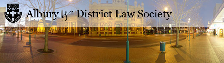 Albury & District Law Society Website Home Page